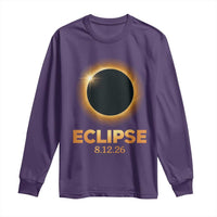 2026 Total Solar Eclipse Long Sleeve Shirt August 12 Totality Astronomy Souvenir