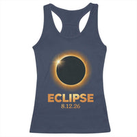 2026 Total Solar Eclipse Racerback Tank Top August 12 Totality Astronomy Souvenir