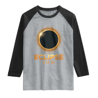 2026 Total Solar Eclipse Raglan Shirt August 12 Totality Astronomy Souvenir