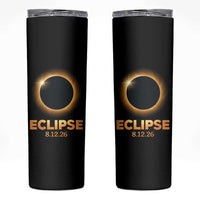 2026 Total Solar Eclipse Skinny Tumbler August 12 Totality Astronomy Souvenir