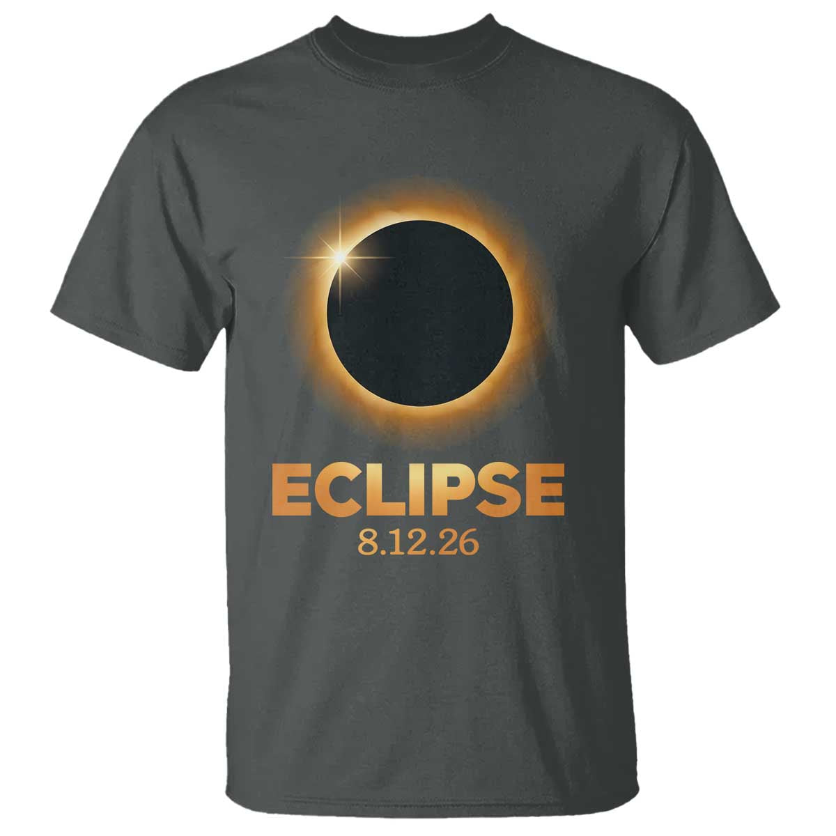 2026 Total Solar Eclipse T Shirt August 12 Totality Astronomy Souvenir