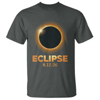 2026 Total Solar Eclipse T Shirt August 12 Totality Astronomy Souvenir