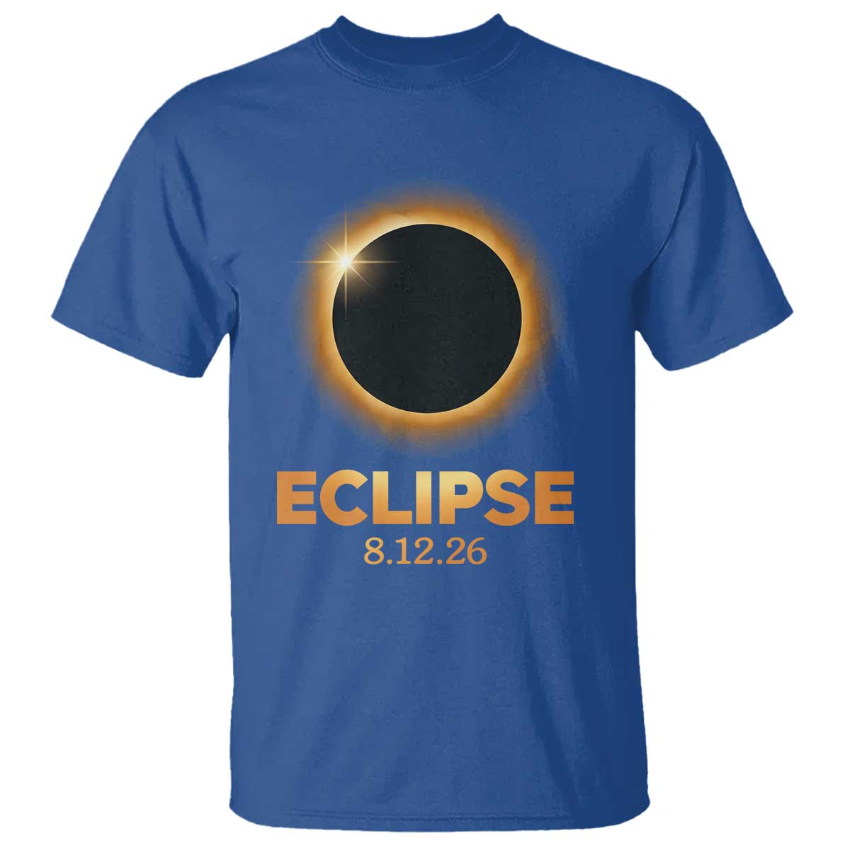 2026 Total Solar Eclipse T Shirt August 12 Totality Astronomy Souvenir