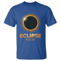 2026 Total Solar Eclipse T Shirt August 12 Totality Astronomy Souvenir