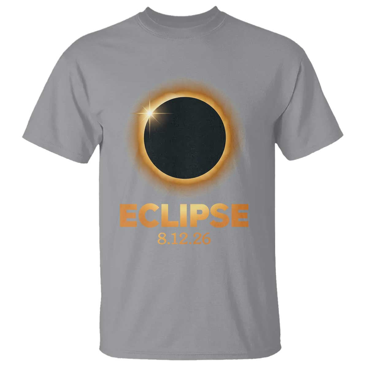 2026 Total Solar Eclipse T Shirt August 12 Totality Astronomy Souvenir