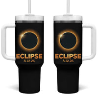 2026 Total Solar Eclipse Tumbler With Handle August 12 Totality Astronomy Souvenir