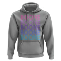 Retro Boone Name Lover Neon Gradient Typography Hoodie