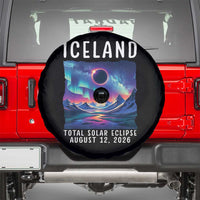 Iceland Total Solar Eclipse 2026 Aurora Spare Tire Cover Totality Northern Lights Astronomy Travel Gift