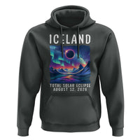 Iceland Total Solar Eclipse 2026 Aurora Hoodie Totality Northern Lights Astronomy Travel Gift