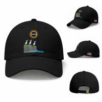 Cute Cartoon Puffins 2026 Total Solar Eclipse Baseball Cap August 12 Totality Funny Astronomy Gift