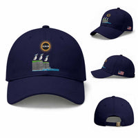 Cute Cartoon Puffins 2026 Total Solar Eclipse Baseball Cap August 12 Totality Funny Astronomy Gift