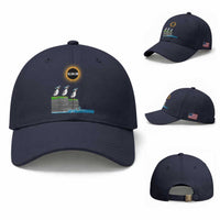 Cute Cartoon Puffins 2026 Total Solar Eclipse Baseball Cap August 12 Totality Funny Astronomy Gift