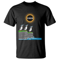 Cute Cartoon Puffins 2026 Total Solar Eclipse T Shirt August 12 Totality Funny Astronomy Gift