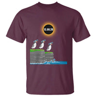 Cute Cartoon Puffins 2026 Total Solar Eclipse T Shirt August 12 Totality Funny Astronomy Gift
