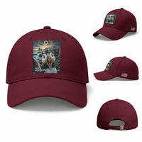Puffin Selfie August 12 2026 Total Solar Eclipse Baseball Cap Funny Totality Photographic Astronomy Souvenir