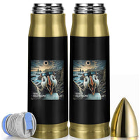 Puffin Selfie August 12 2026 Total Solar Eclipse Bullet Tumbler Funny Totality Photographic Astronomy Souvenir
