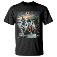 Puffin Selfie August 12 2026 Total Solar Eclipse T Shirt Funny Totality Photographic Astronomy Souvenir