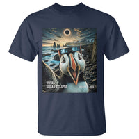 Puffin Selfie August 12 2026 Total Solar Eclipse T Shirt Funny Totality Photographic Astronomy Souvenir