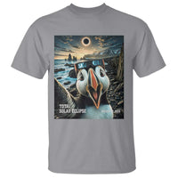 Puffin Selfie August 12 2026 Total Solar Eclipse T Shirt Funny Totality Photographic Astronomy Souvenir