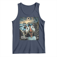 Puffin Selfie August 12 2026 Total Solar Eclipse Tank Top Funny Totality Photographic Astronomy Souvenir