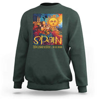 Spain 2026 Total Solar Eclipse Sun Face Graphic Sweatshirt Espana Totality Travel Memorabilia Astronomy Geek Gift