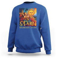 Spain 2026 Total Solar Eclipse Sun Face Graphic Sweatshirt Espana Totality Travel Memorabilia Astronomy Geek Gift