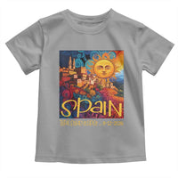 Spain 2026 Total Solar Eclipse Sun Face Graphic Toddler T Shirt Espana Totality Travel Memorabilia Astronomy Geek Gift