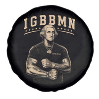 IGBBMN Buff George Washington Parody Spare Tire Cover It’s Gonna Be Bad Funny Ironic Patriotic Founding Father
