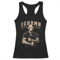IGBBMN Buff George Washington Parody Racerback Tank Top It’s Gonna Be Bad Funny Ironic Patriotic Founding Father