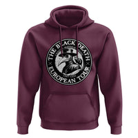 The Black Death European Tour 1347 Hoodie Funny Plague Doctor History Humor