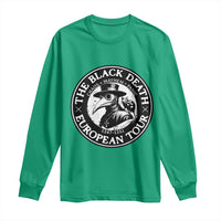 The Black Death European Tour 1347 Long Sleeve Shirt Funny Plague Doctor History Humor