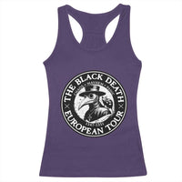 The Black Death European Tour 1347 Racerback Tank Top Funny Plague Doctor History Humor