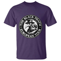 The Black Death European Tour 1347 T Shirt Funny Plague Doctor History Humor