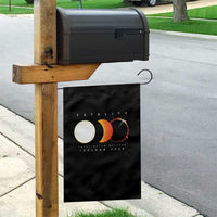 Iceland Total Solar Eclipse 2026 Totality Garden Flag Travel Souvenir Astronomy Geek Gift
