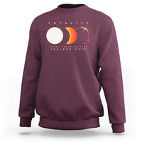 Iceland Total Solar Eclipse 2026 Totality Sweatshirt Travel Souvenir Astronomy Geek Gift
