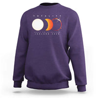 Iceland Total Solar Eclipse 2026 Totality Sweatshirt Travel Souvenir Astronomy Geek Gift
