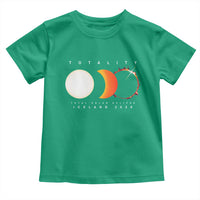 Iceland Total Solar Eclipse 2026 Totality Toddler T Shirt Travel Souvenir Astronomy Geek Gift