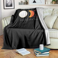 Greenland Total Solar Eclipse 2026 Totality Throw Blanket Travel Souvenir Astronomy Geek Gift