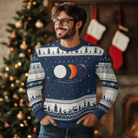 Greenland Total Solar Eclipse 2026 Totality Ugly Christmas Sweater Travel Souvenir Astronomy Geek Gift
