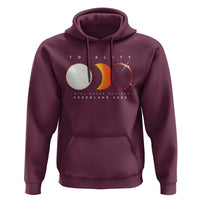 Greenland Total Solar Eclipse 2026 Totality Hoodie Travel Souvenir Astronomy Geek Gift