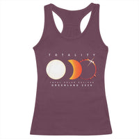 Greenland Total Solar Eclipse 2026 Totality Racerback Tank Top Travel Souvenir Astronomy Geek Gift