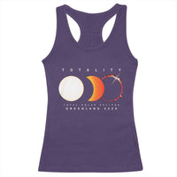 Greenland Total Solar Eclipse 2026 Totality Racerback Tank Top Travel Souvenir Astronomy Geek Gift
