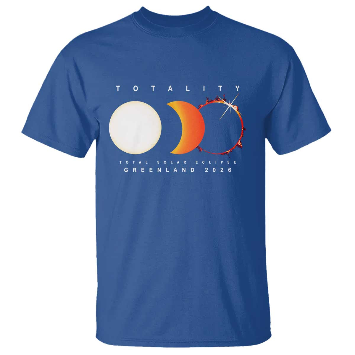 Greenland Total Solar Eclipse 2026 Totality T Shirt Travel Souvenir Astronomy Geek Gift