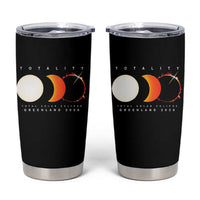 Greenland Total Solar Eclipse 2026 Totality Tumbler Cup Travel Souvenir Astronomy Geek Gift