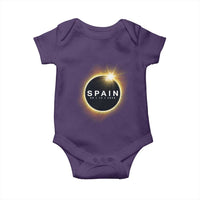 Spain Total Solar Eclipse 2026 Baby Onesie Path of Totality Astronomy Gift