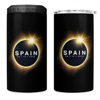 Spain Total Solar Eclipse 2026 4 in 1 Can Cooler Tumbler Path of Totality Astronomy Gift