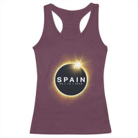 Spain Total Solar Eclipse 2026 Racerback Tank Top Path of Totality Astronomy Gift