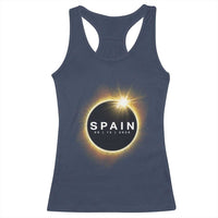 Spain Total Solar Eclipse 2026 Racerback Tank Top Path of Totality Astronomy Gift