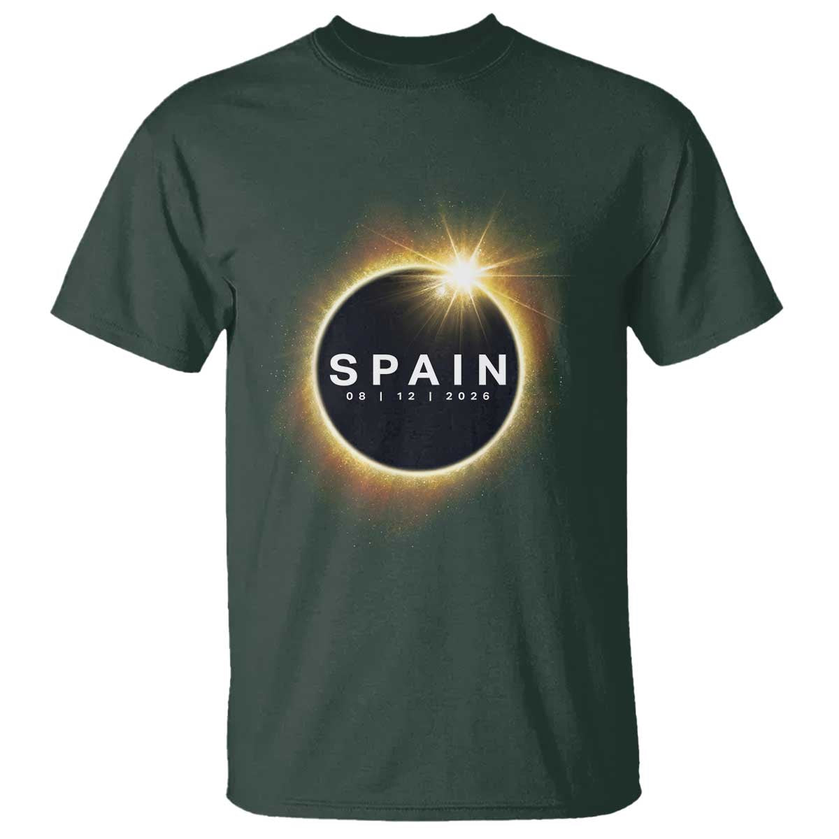 Spain Total Solar Eclipse 2026 T Shirt Path of Totality Astronomy Gift