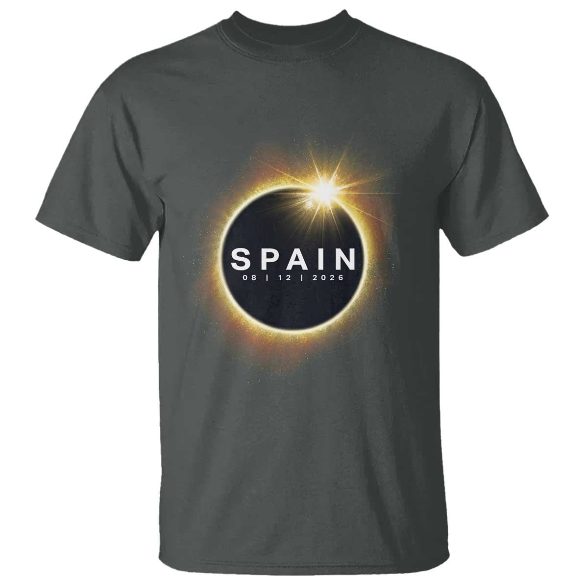 Spain Total Solar Eclipse 2026 T Shirt Path of Totality Astronomy Gift